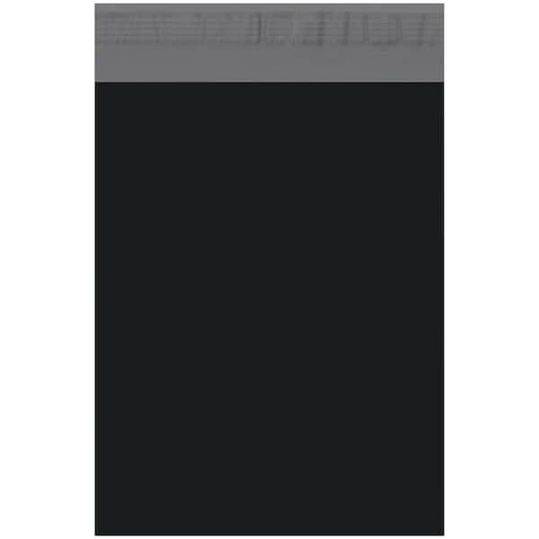 Poly Mailers, 10" x 13", Black, PK100
