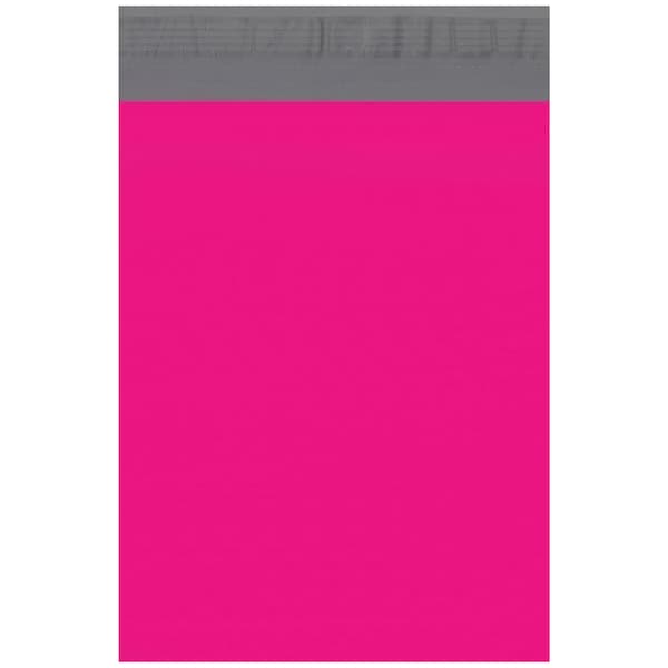 Poly Mailers, 10" x 13", Pink, PK100