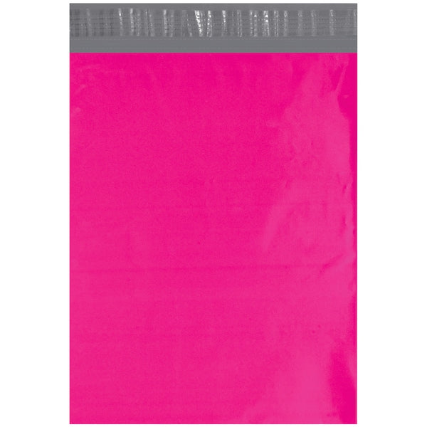 Poly Mailers, 12" x 15 1/2", Pink, PK100