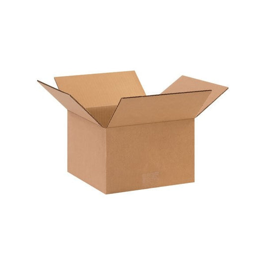 10 x 10 x 6'' Corrugated Boxes, 25PK