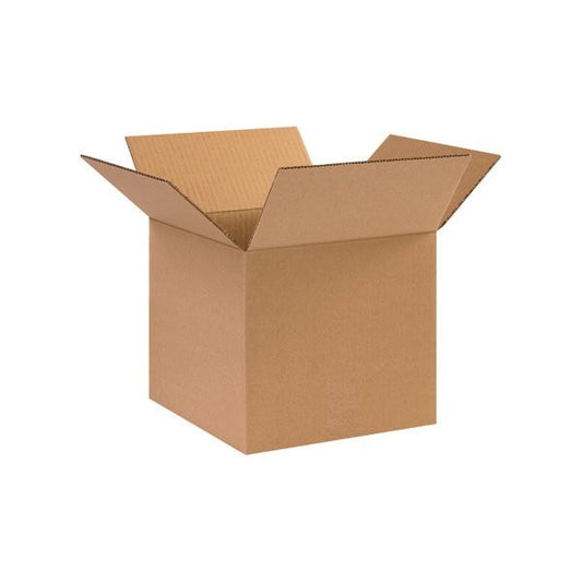 10 x 10 x 9'' Corrugated Boxes, 25PK
