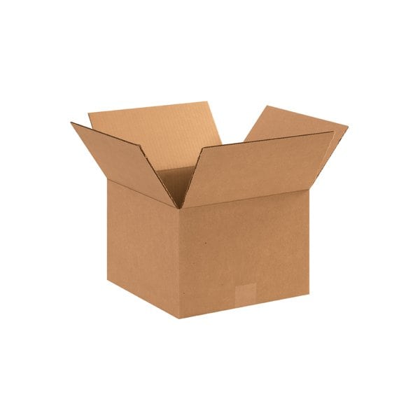 12 x 12 x 8'' Corrugated Boxes, 25PK