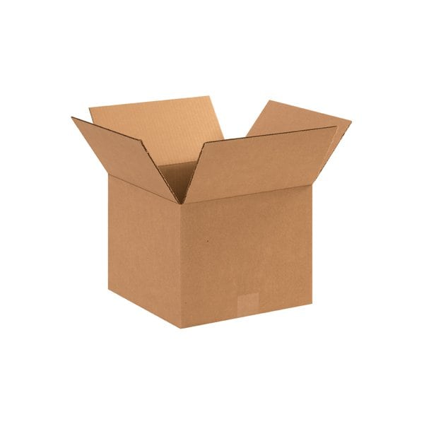 12 x 12 x 9'' Corrugated Boxes, 25PK