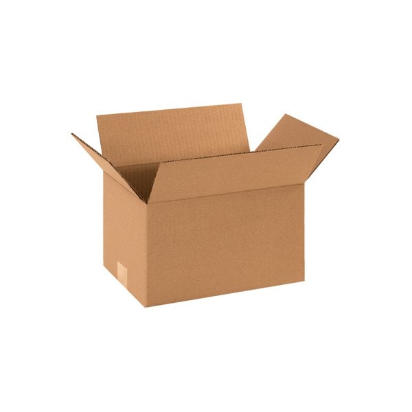 12 x 8 x 7'' Corrugated Boxes, 25PK