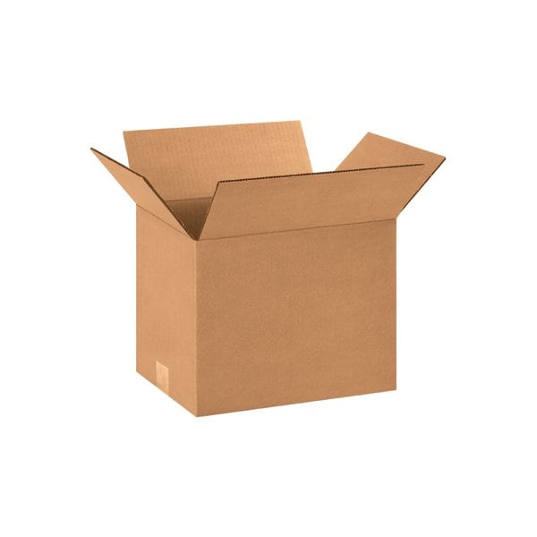 12 x 9 x 9'' Corrugated Boxes, 25PK