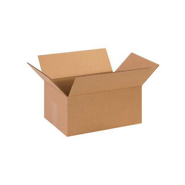 13 x 9 x 6'' Corrugated Boxes, 25PK