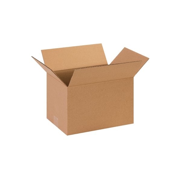 13 x 9 x 7'' Corrugated Boxes, 25PK
