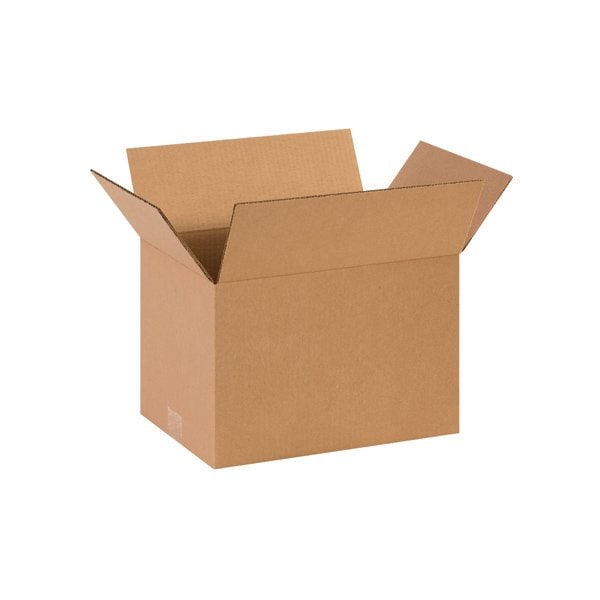 14 x 10 x 9'' Corrugated Boxes, 25PK