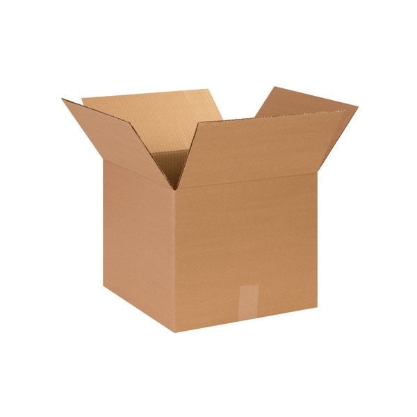 14 x 14 x 12'' Corrugated Boxes, 25PK