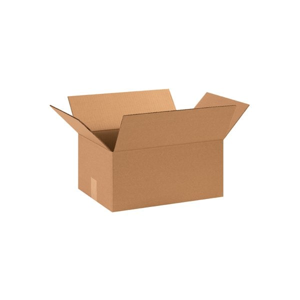 15 x 11 x 7'' Corrugated Boxes, 25PK