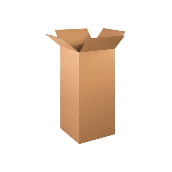 16 x 16 x 36'' Tall Corrugated Boxes, 10PK