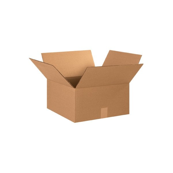 15 x 15 x 8'' Corrugated Boxes, 25PK