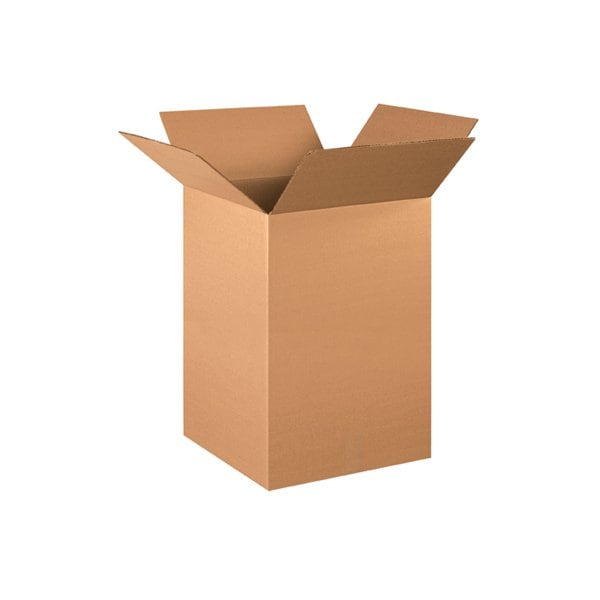 16 x 16 x 26'' Tall Corrugated Boxes, 10PK