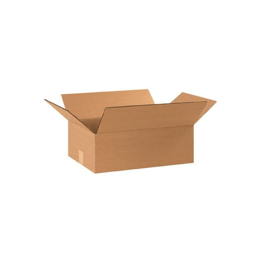 17-1/4 x 11-1/4 x 5'' Flat Corrugated Boxes, 25PK