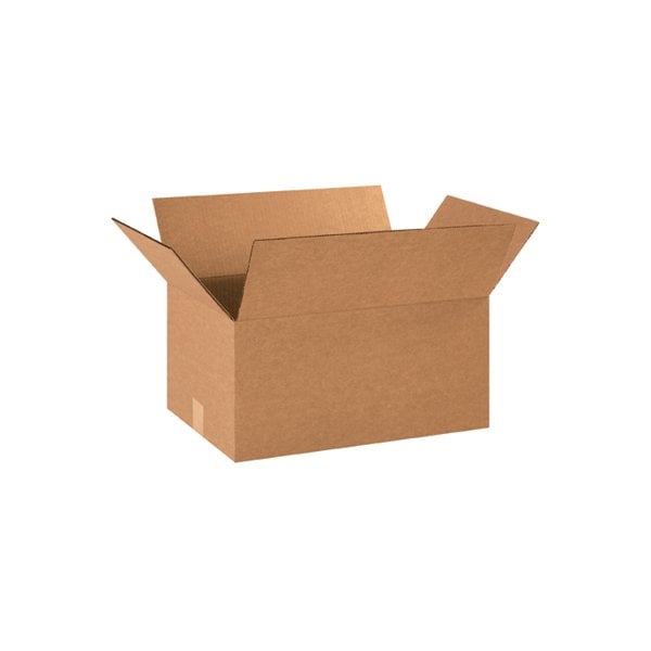 16 x 12 x 9'' Corrugated Boxes, 25PK