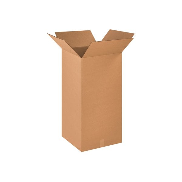 18 x 18 x 36'' Tall Corrugated Boxes, 10PK