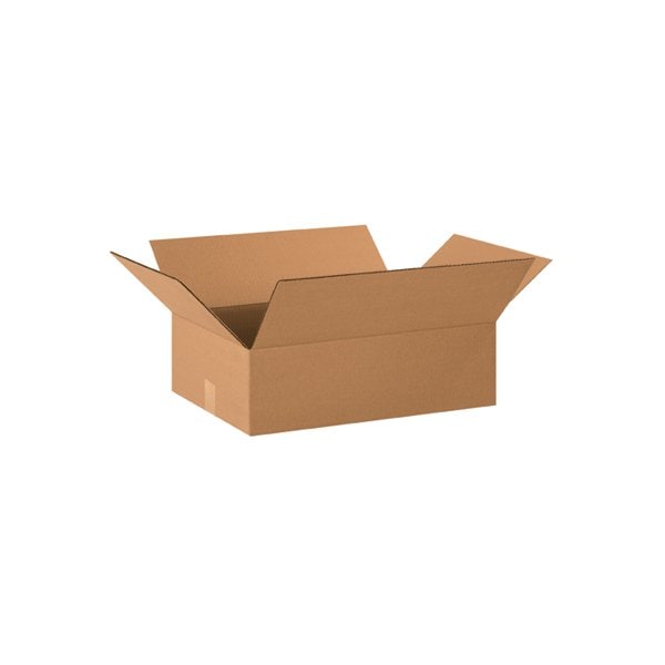 20 x 14 x 6'' Flat Corrugated Boxes, 25PK