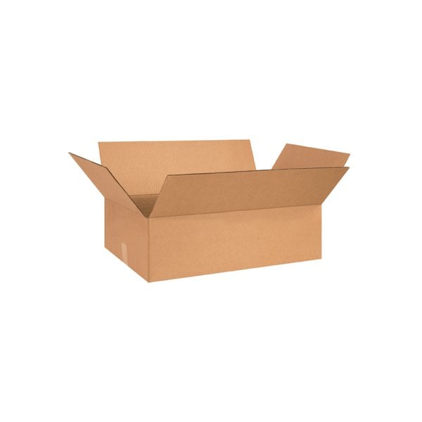 26 x 15 x 5'' Flat Corrugated Boxes, 20PK