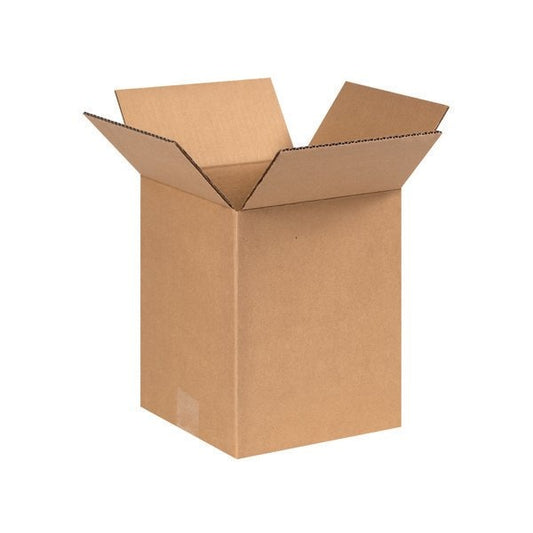 9 x 9 x 10'' Corrugated Boxes, 25PK