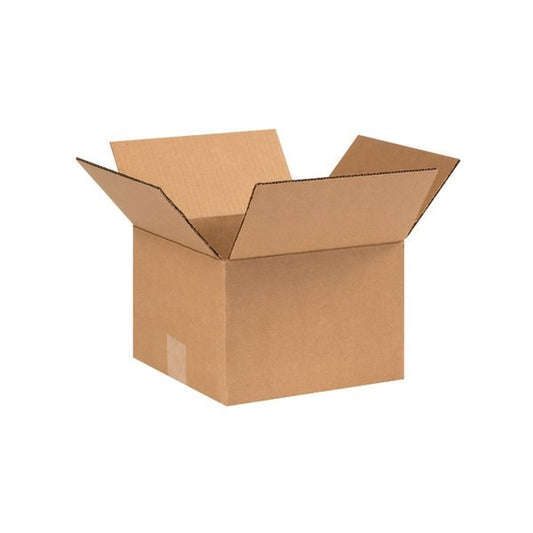 9 x 9 x 6'' Corrugated Boxes, 25PK