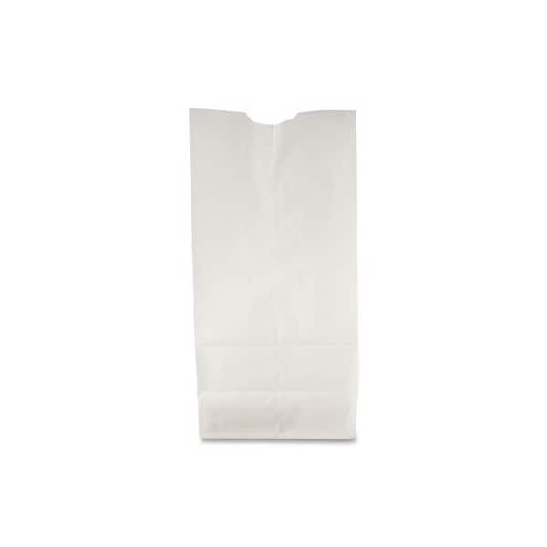 BAG, PAPER GROCERY, 6#, WH
