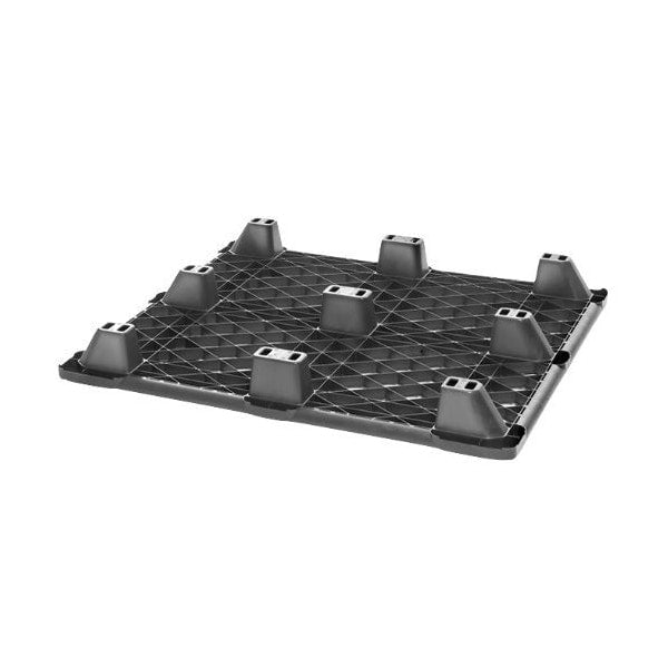 Nestable Plastic Shipping Pallet, 48" x 40", 2200 Lb. Capacity