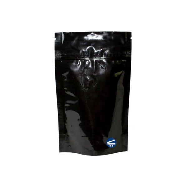 Sealer Sales Child Resistant Flat Bags, 3-3/4inW x 4inL, 5 Mil, Black, 250/Pack