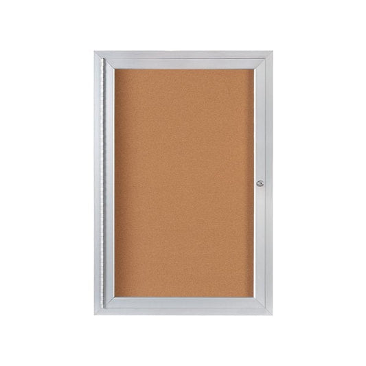 2 x 3' Enclosed Cork Board with Aluminum Frame