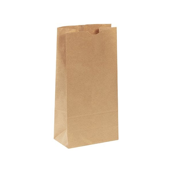 7 3/4 x 4 3/4 x 16'' Kraft Hardware Bags, 400PK