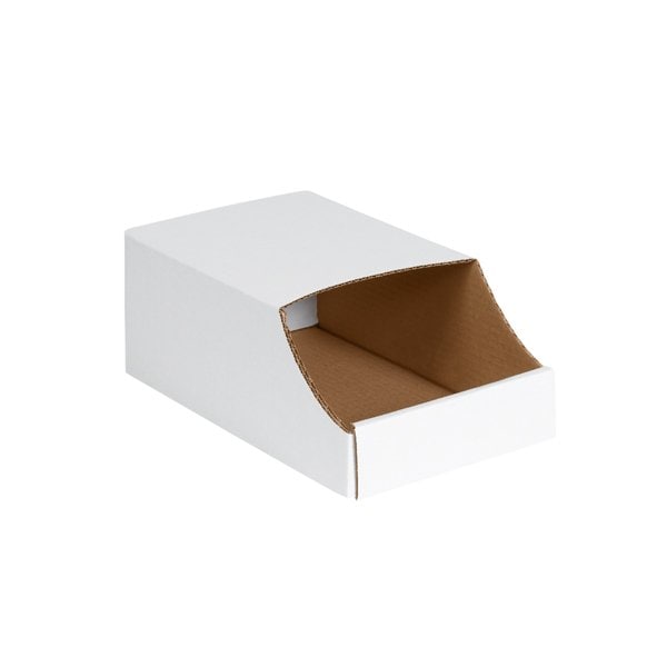 7 x 12 x 4-1/2'' Stackable Bin Boxes, 50PK