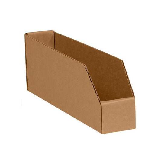 2 x 9 x 4-1/2'' Kraft Bin Boxes, 25PK