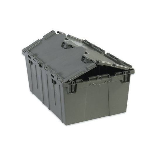 20 1/4 x 14 1/4 x 9 5/8'' Gray Round Trip Tote