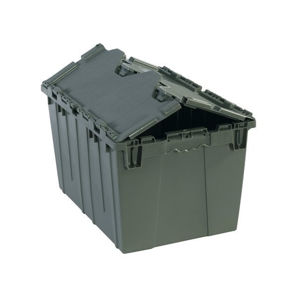 20 1/4 x 14 1/4 x 12 3/4'' Gray Round Trip Tote