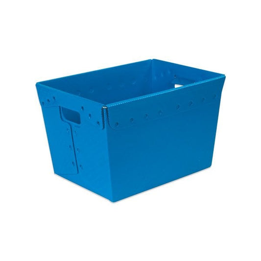 23 x 15 x 16'' Blue Space Age Totes, 6PK