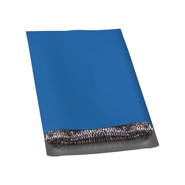 12 x 15-1/2'' Blue Poly Mailers, 100PK