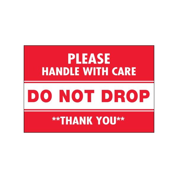 2 x 3'' - ''Do Not Drop'' Labels