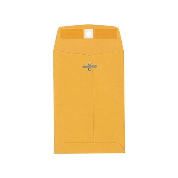 5 x 7-1/2'' Kraft Clasp Envelopes, 1000PK