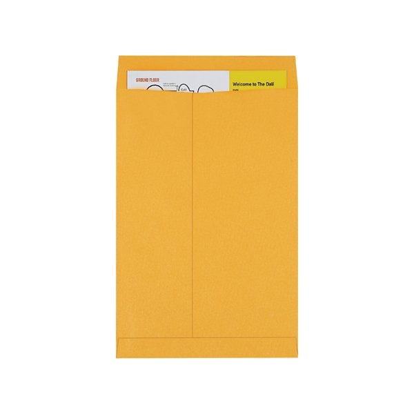 12-1/2 x 18-1/2'' Kraft Jumbo Envelopes, 100PK