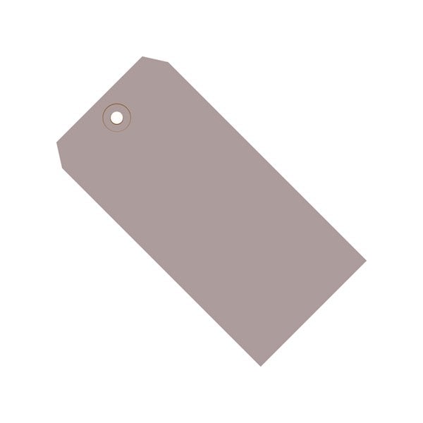 5 1/4 x 2 5/8'' Gray 13 Pt. Shipping Tags, 1000PK
