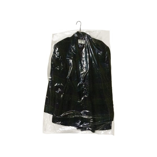 21 x 7 x 30'' - 0.6 Mil Garment Bags