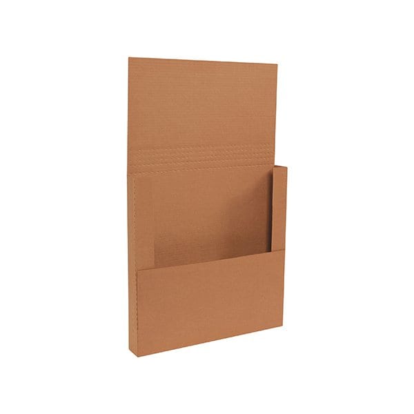 18 x 18 x 2'' Kraft Easy-Fold Mailer, 50PK