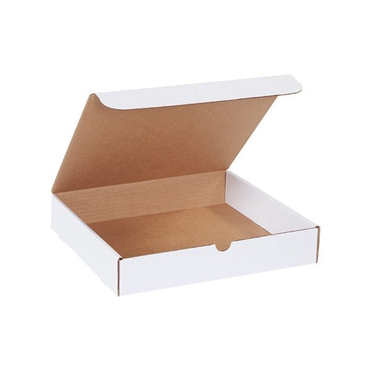11-3/4 x 10-3/4 x 2-1/4'' White Literature Mailers, 50PK