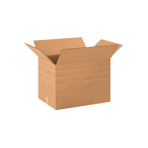 20 x 14 x 14'' Multi-Depth Corrugated Boxes, 15PK