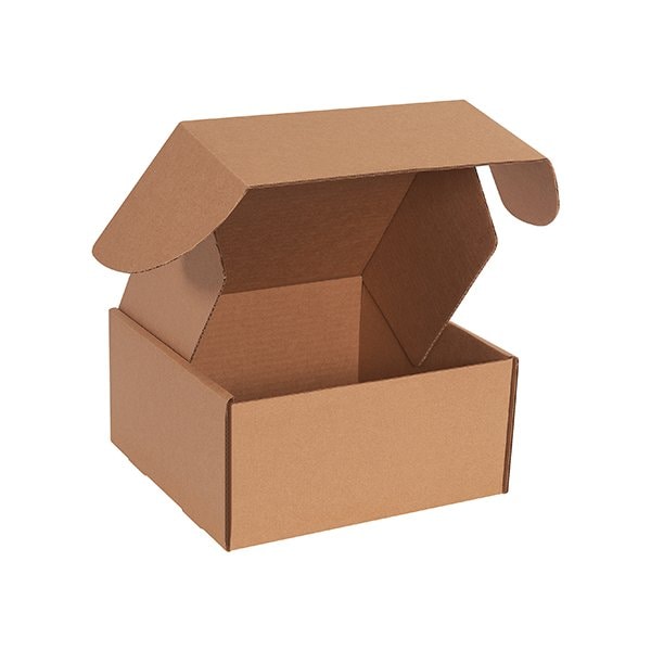 10 x 10 x 5'' Kraft Deluxe Literature Mailer, 50PK