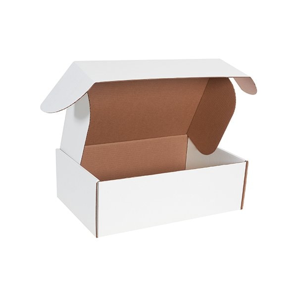 18 x 12 x 6'' White Deluxe Literature Mailer, 25PK