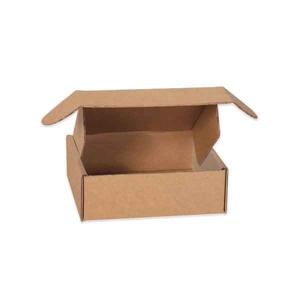 8 x 8 x 2-3/4'' Kraft Deluxe Literature Mailer, 50PK