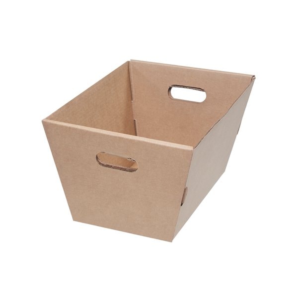 19-1/2 x 13 x 10'' Corrugated Tote, 25PK