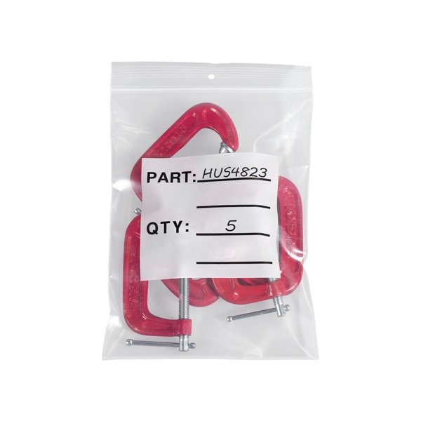 10 x 12'' - 4 Mil Parts Bags w/ Hang Holes, 500PK