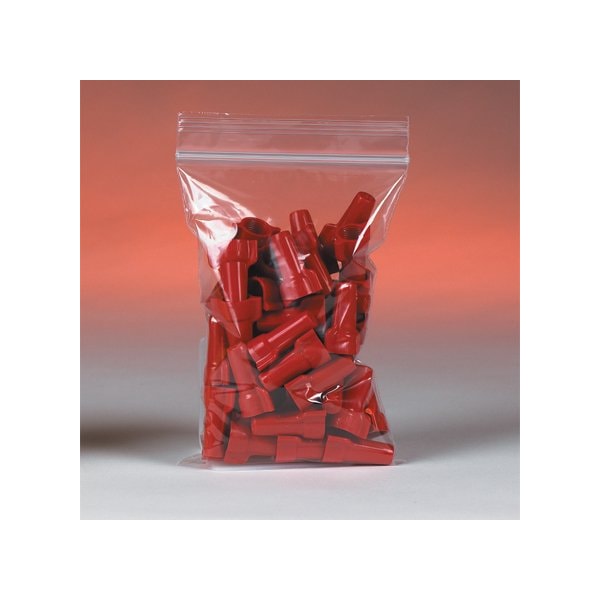 12 x 18'' - 2 Mil Reclosable Poly Bags, 1000PK