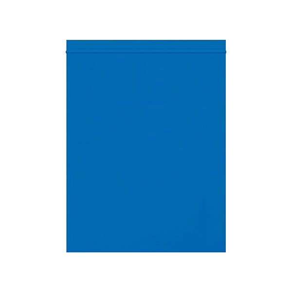 8 x 10'' - 2 Mil Blue Reclosable Poly Bags, 1000PK